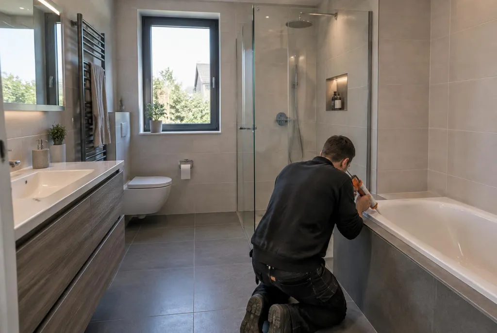 Kitbedrijf Raalte – badkamer kit vervangen bij de douche